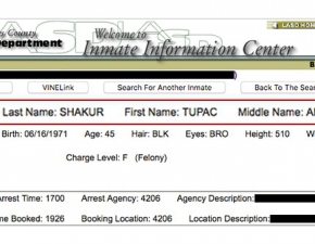 Tupac Shakur aresztowany w Los Angeles. Synny raper yje?