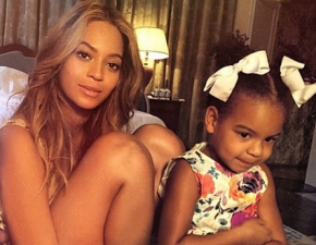 Beyonce spdza czas z dzieckiem