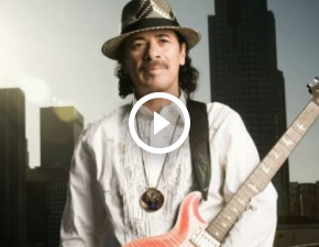 Santana prezentuje video ze studia
