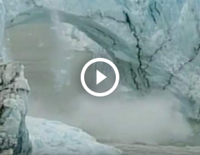 Niezwyke zjawisko: Zobacz jak rozpada si argentyski lodowiec Perito Moreno