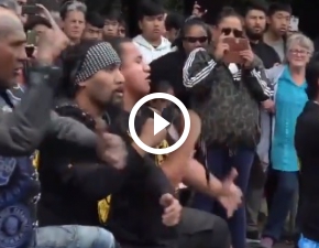Nowa Zelandia: Rytualny taniec haka w hodzie zamordowanym muzumanom!
