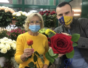 Florystka Boena o trudnej sytuacji kwiaciarni. Kady kupiony kwiatek to jedna osoba, ktra moe duej pracowa