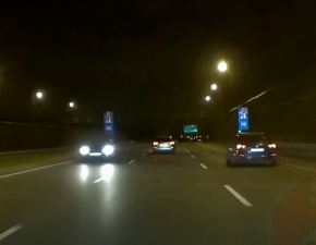 Tragedia na autostradzie A2. Kamera uwiecznia ostatnie chwile przed mierci kierowcy WIDEO