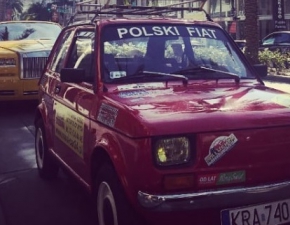 Polski maluch sta si sensacj w najdroszej dzielnicy Bevery Hills! Wygra z luksusowym Rolls Royce