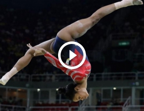 Rio 2016: Amerykaska gimnastyczka niczym Shakira!