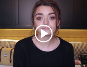 Gra o tron: Maisie Williams, czyli Arya Stark, zaoya kana na YouTube!