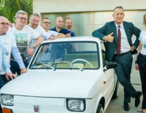 Tom Hanks odebra Malucha z Polski! Jest ju po pierwszej przejadce
