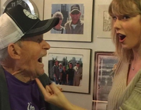 Taylor Swift odwiedzia w wita 96-letniego weterana wojennego