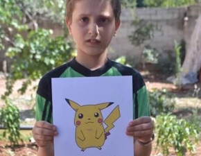 Jestem tu, ocal mnie: Syryjskie dzieci prosz o pomoc w przejmujcej kampanii z ...Pokemonami 