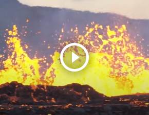 Na Islandii trwa erupcja! W sieci kr niezwyke nagrania! WIDEO