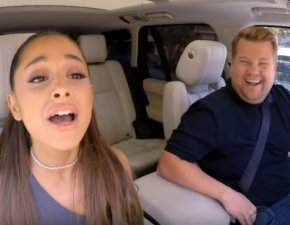  Ariana Grande naladuje Celine Dion w Carpool Karaoke. Jej gos jest identyczny!