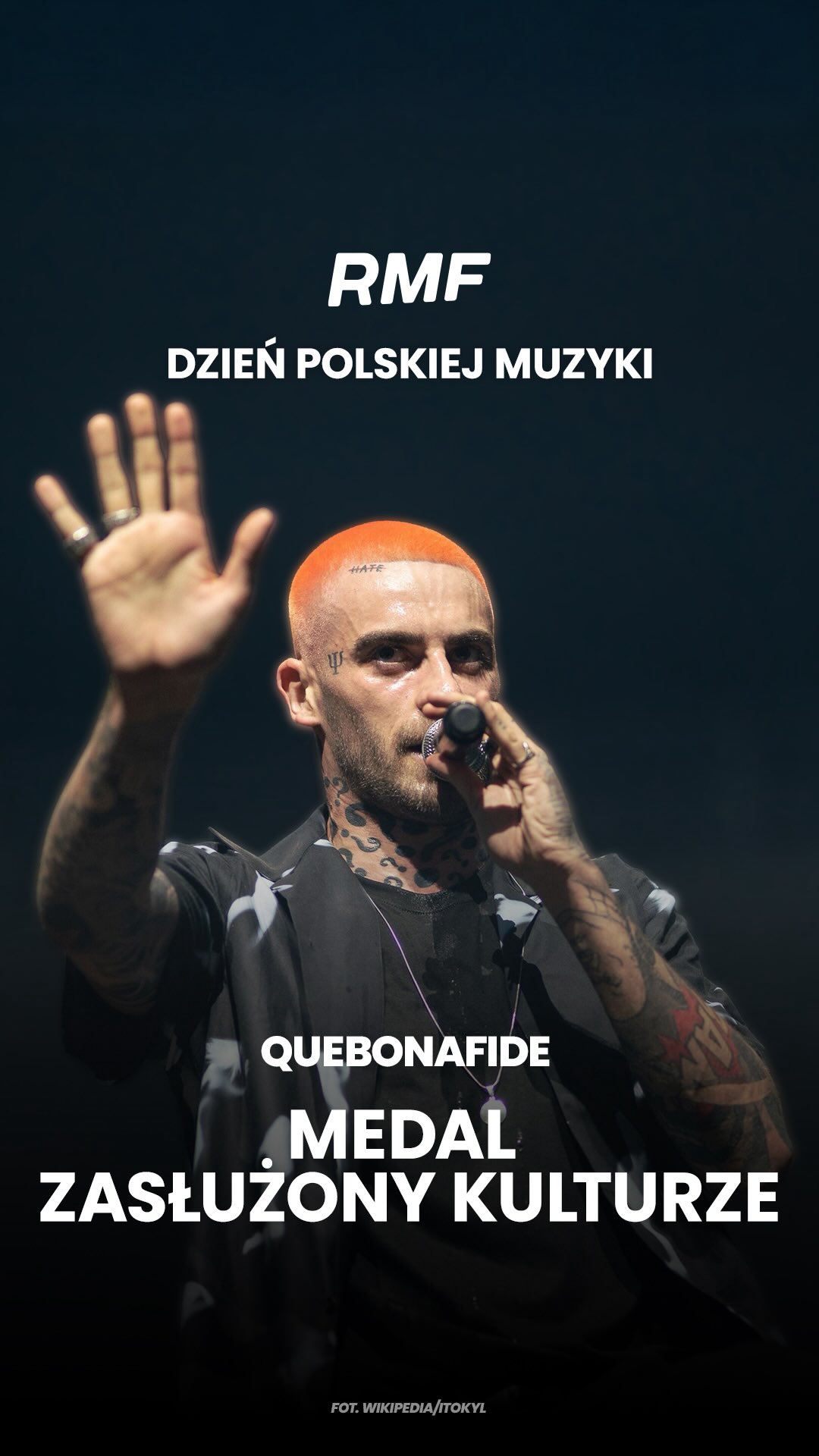 @quebahombre dedykuje medal...