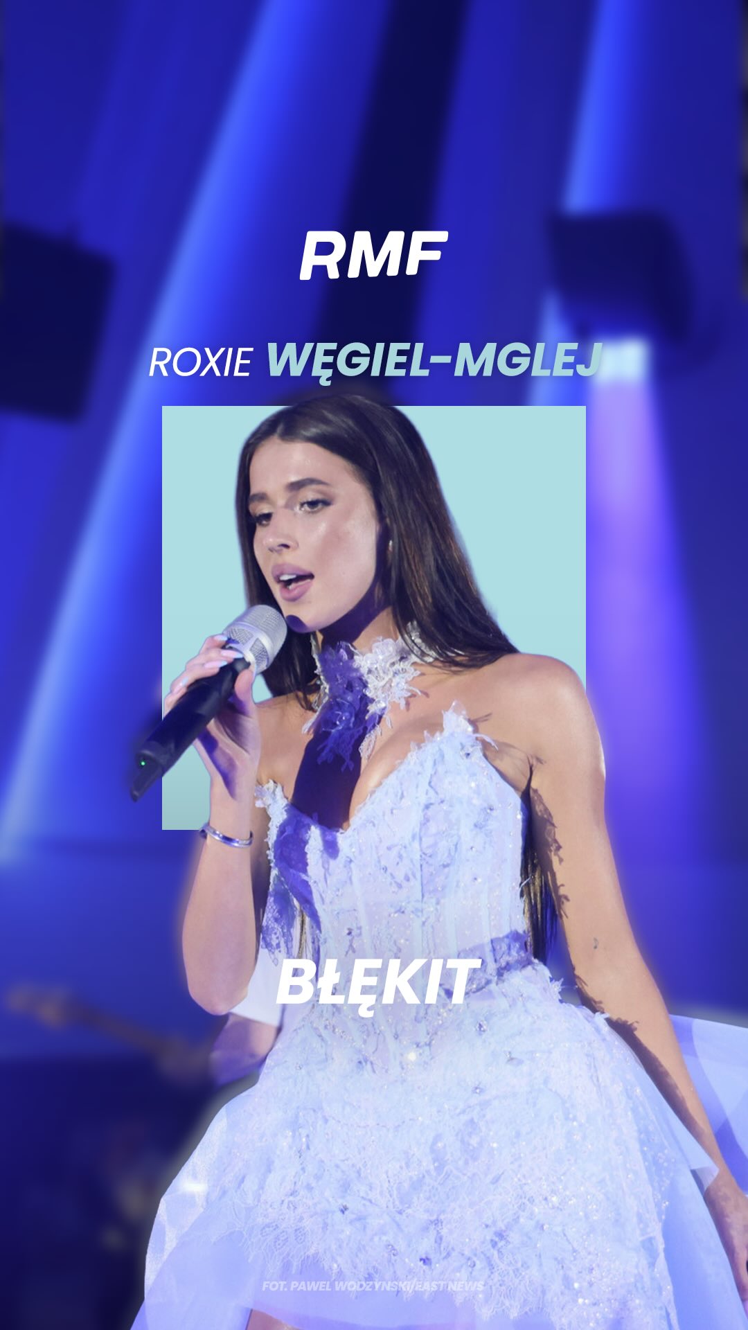 „Błękit” podczas...