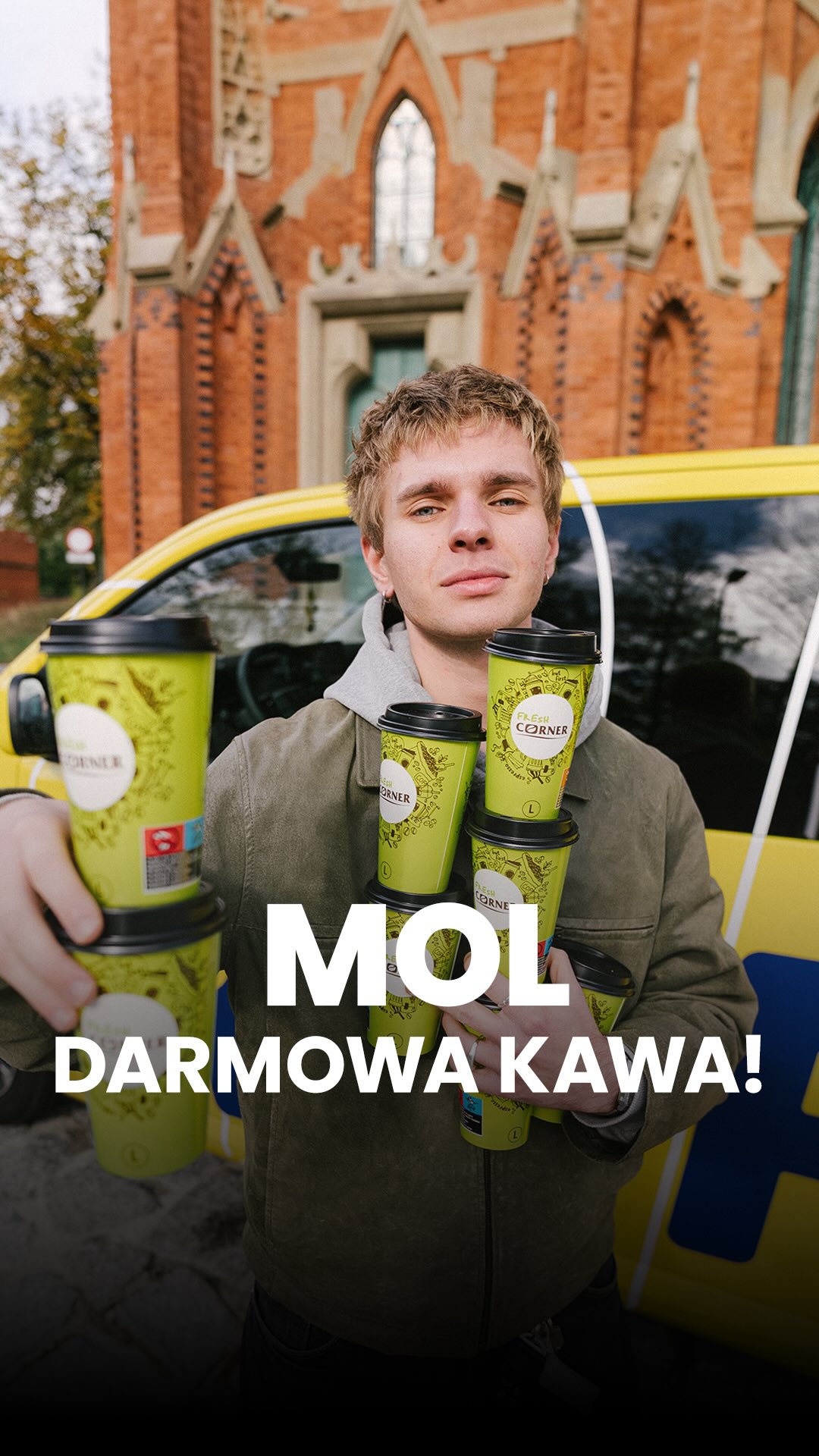 Mamy dla was darmową kawkę...