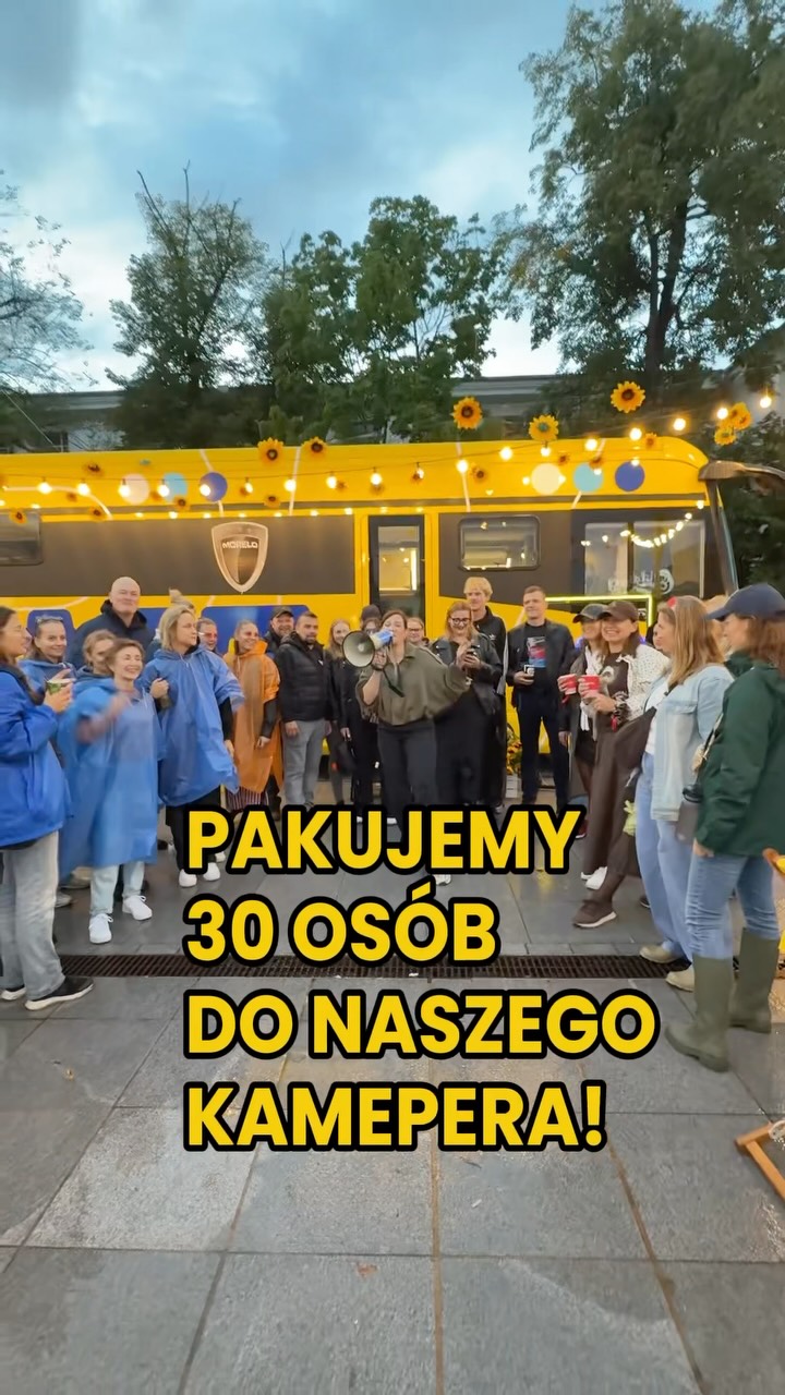 Zakładaliśmy 20 osób,...
