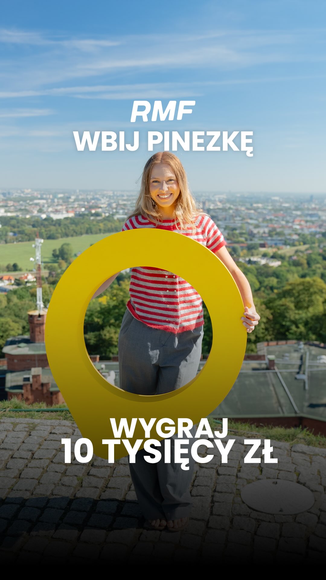 ŻÓŁTA PINEZKA RMF FM RUSZA...