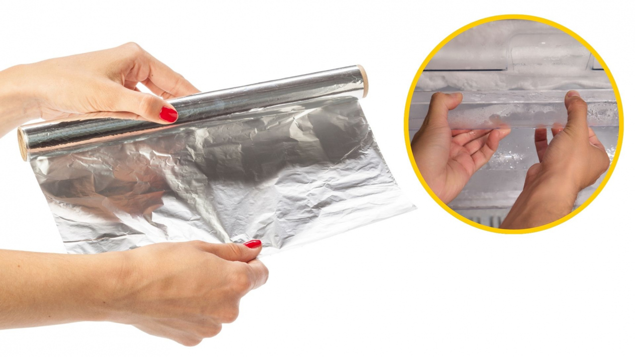 Dlatego ludzie wkładają folię aluminiową do zamrażarki. Mało kto zna ten trik!