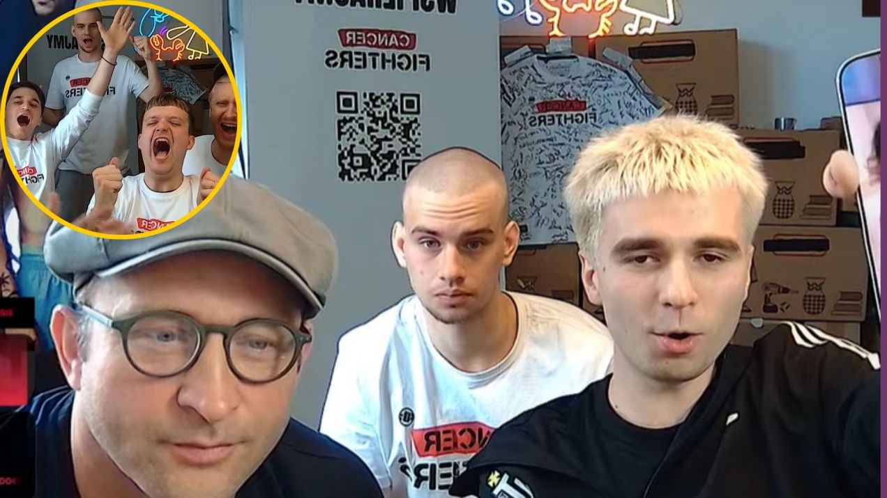 Zbiórka Łatwoganga przekroczyła 100 milionów złotych! Ten stream przejdzie do historii polskiego internetu