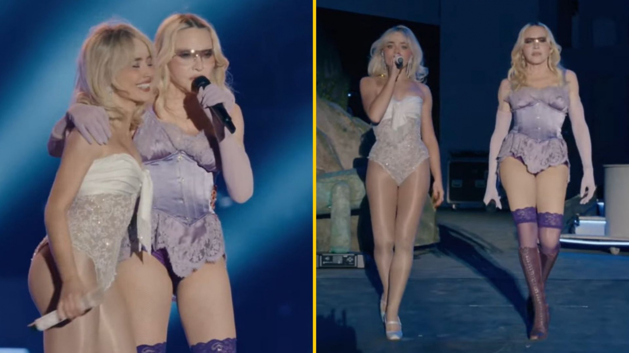 Niespodzianka! Madonna dołączyła do Sabriny Carpenter na scenie Coachelli