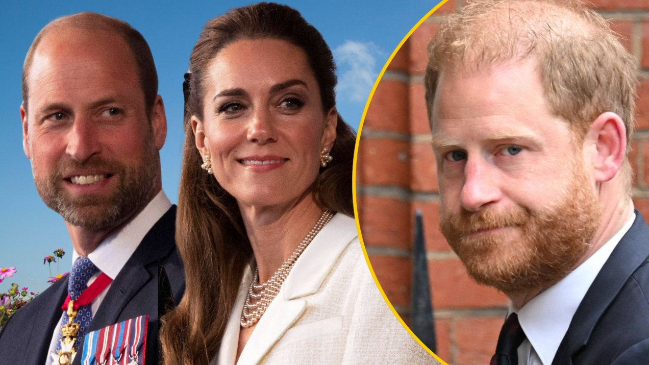 Tak William i Kate utarli nosa Harry’emu. Prawda..