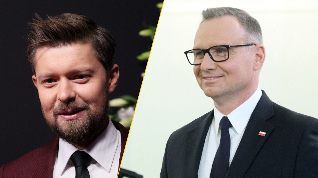 Remigiusz Mróz dostał prezent od Andrzeja Dudy. Pisarz nie pozostał dłużny