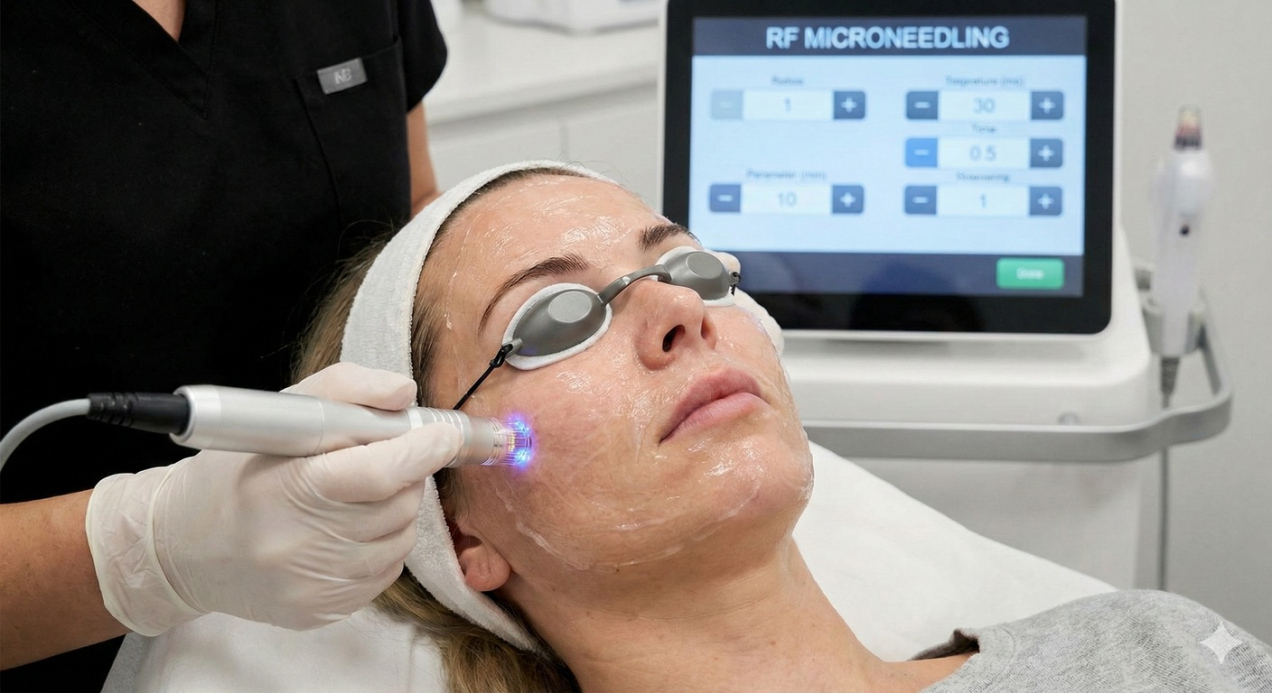 Radiofrekwencja mikroigłowa – kompendium wiedzy o liftingu bez skalpela. Efekty, przebieg i wskazania