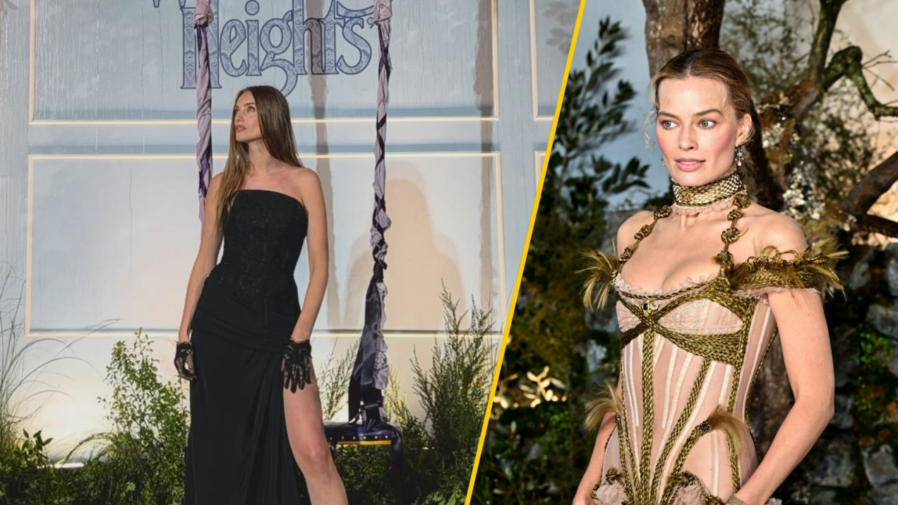 Polska modelka zachwyciła na premierze filmu „Wichrowe wzgórza”. Przebiła samą Margot Robbie?