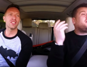 Chris Martin: Zobacz wokalist Coldplay w Carpool Karaoke!