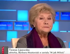 Teresa Lipowska - serialowa ona Pyrkosza wspomina aktora. Nie kryje ez.