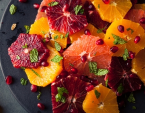 Lekkie wita: Saatka owocowa z pomaraczy i grejpfrutw