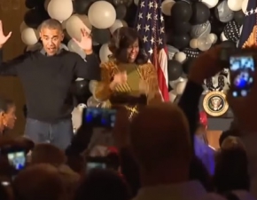 Tak Barack i Michelle Obama witowali Halloween!