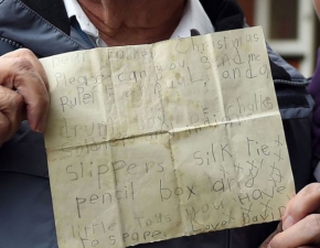 List do witego Mikoaja odnaleziony po 72 latach!