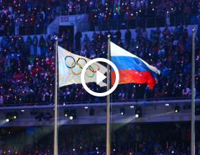 Wpadka na ceremonii otwarcia zimowej olimpiady. Rosja chciała to ukryć! WIDEO