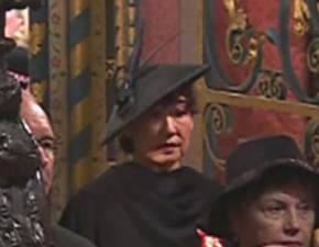 Znana aktorka czonkini pastwowej delegacji na pogrzebie Elbiety II. Dlaczego?