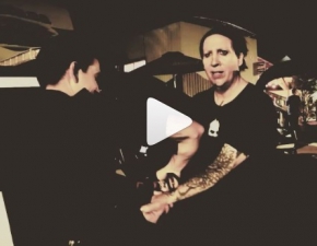 Marilyn Manson znowu ma kopoty z prawem? W sieci pojawi si filmik z zatrzymania WIDEO