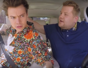 Harry Styles i James Corden w kultowej scenie z Titanica w nowym Carpool Karaoke