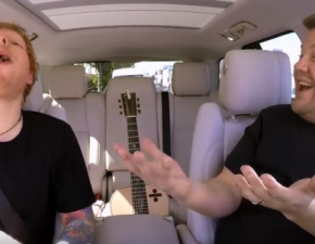 Ed Sheeran pokaza swj ukryty talent w Carpool Karaoke Jamesa Cordena