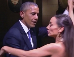 Barack Obama w zmysowym tango w Argentynie!