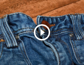 Zobacz, jak powstaje efekt spranych i dziurawych jeansw!
