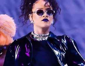Rihanna w kurtce polskiej marki