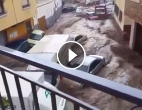 Powódź w Hiszpanii! 