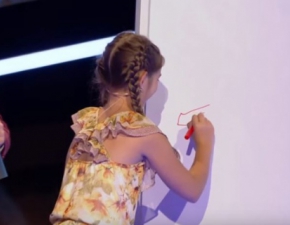 Dziecko w sowackich kalamburach zaczo rysowa co, co wprawio wszystkich w konsternacje