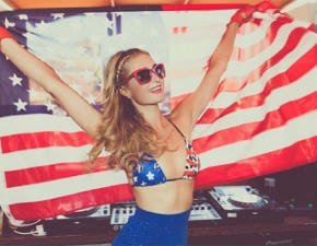 Joanna Krupa, Kim Kardashian , Madonna: Gwiazdy za oceanem witoway Dzie Niepodlegoci USA