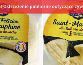 GIS wycofuje dwa rodzaje francuskiego sera. Moliwe zanieczyszczenie e. coli!