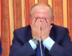 Wpadka ministra rozmieszya Putina do ez