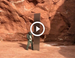 Niezwyke znalezisko w USA. Tajemniczy monolit odnaleziony na pustyni Utah