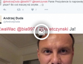 Prezydent krlem... Twittera! Najlepsze tweety Andrzeja Dudy