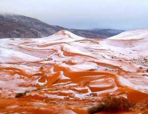Na Saharze spadł śnieg! Po raz pierwszy od 37 lat