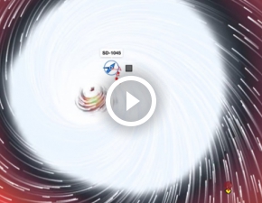 Obraz wprost z wntrza huraganu: Przeraajca i imponujca sia. Nagranie z Atlantyku robi wraenie WIDEO