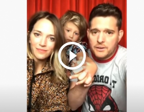 Michael Buble publikuje poruszające nagranie. Pokazał synka, który wygrał walkę z rakiem WIDEO